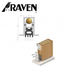 Raven RP70 Automatic Door Bottom Seal Clear 915MM